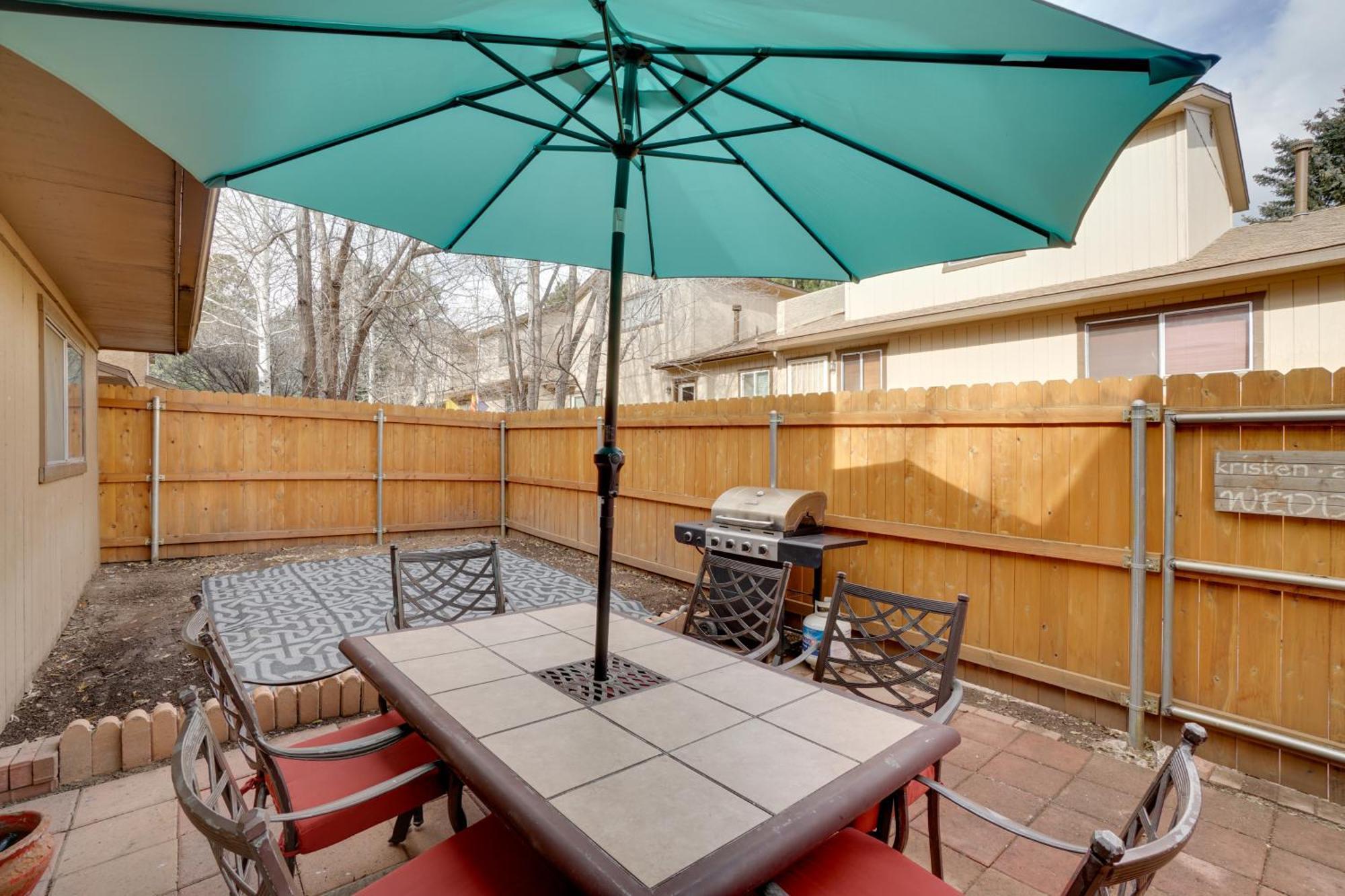 Flagstaff Townhome With Grill About 3 Mi To Downtown! Eksteriør billede